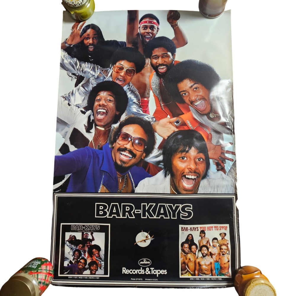 The Bar-Kays Flying High on Your Love VTG 1977 Promo Album Poster 24x36 Mercury